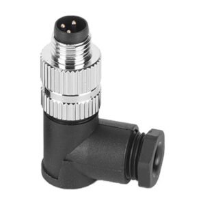 M8 Male Cable Assembly Solder Type Field Wireable Right Angle Waterproof Connector MR-M8-OC-16