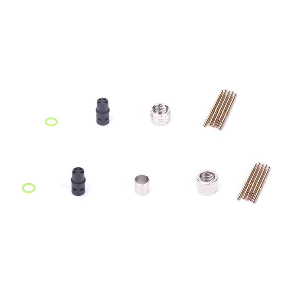 M8 Cable Female Molded A Coded Waterproof Electrical Connector Straight Shielded MR-M8-OC-17-RL