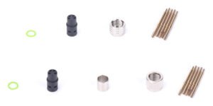 M8 Cable Female Molded A Coded Waterproof Electrical Connector Straight Shielded MR-M8-OC-17-RL