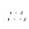 M8 Cable Female Molded A Coded Waterproof Electrical Connector Straight MR-M8-OC-18