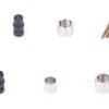 M8 Cable Female Molded A Coded Waterproof Electrical Connector Straight MR-M8-OC-18-RL