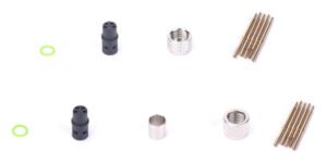 M8 Cable Female Molded A Coded Waterproof Electrical Connector Straight MR-M8-OC-18-RL