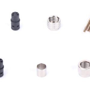 M8 Cable Female Molded A Coded Waterproof Electrical Connector Straight MR-M8-OC-18-RL