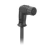 M8 Cable Female Molded Waterproof Electrical Connector Right Angle With Plastic Nut MR-M8-OC-19