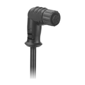 M8 Cable Female Molded Waterproof Electrical Connector Right Angle With Plastic Nut MR-M8-OC-19-RL