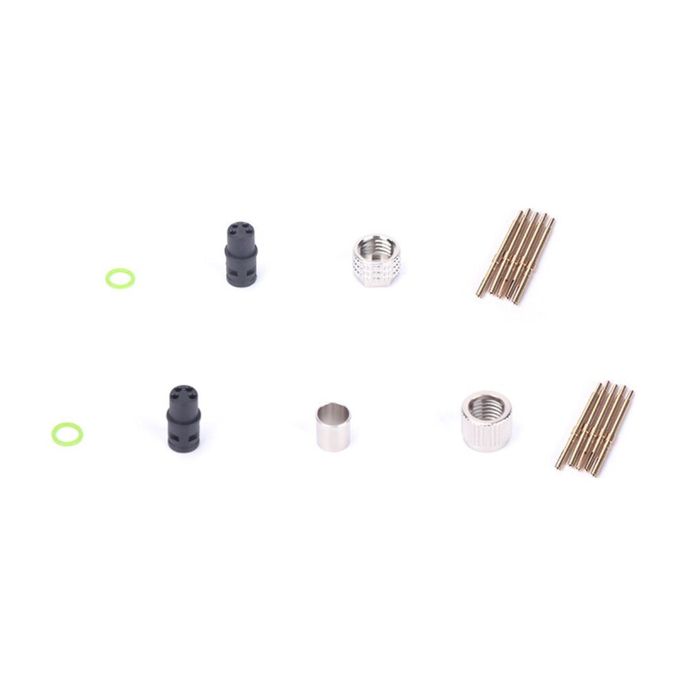 M8 Cable Female Molded A Coded Waterproof Electrical Connector Right Angle Shielded MR-M8-OC-20-RL