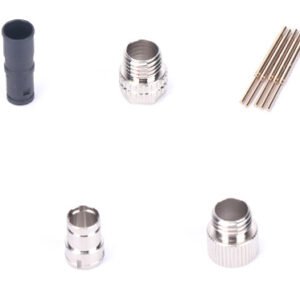 M8 Cable Male Molded Waterproof Electrical Connector Straight Shielded MR-M8-OC-21-RL