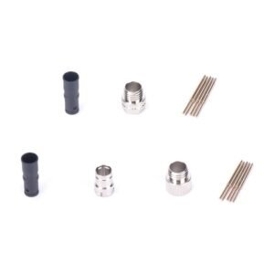 M8 Cable Male Molded Waterproof Electrical Connector Straight Shielded MR-M8-OC-21-RL