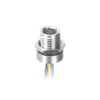 M8 Female Panel Mount Front Fastened Waterproof Eletrical Plug With Wires MR-M8-PM-01