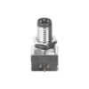 M8 Male Panel Mount Front Fastened PCB Type Right Angle With Shield MR-M8-PM-05