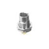 M8 Female Panel Mount Front Fastened Waterproof Electronic Connector With Thread M11x1 MR-M8-PM-09