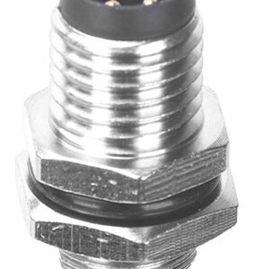 M8 Male Panel Mount Rear Fastened Waterproof Electronic Connector MR-M8-PM-22