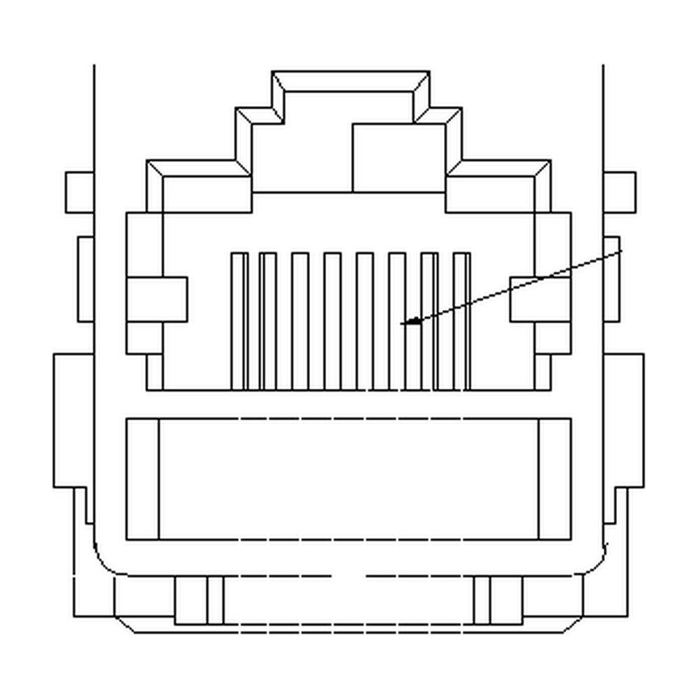 MR-NET-04 Keystone Jack
