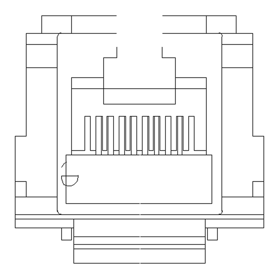 MR-NET-05 Keystone Jack