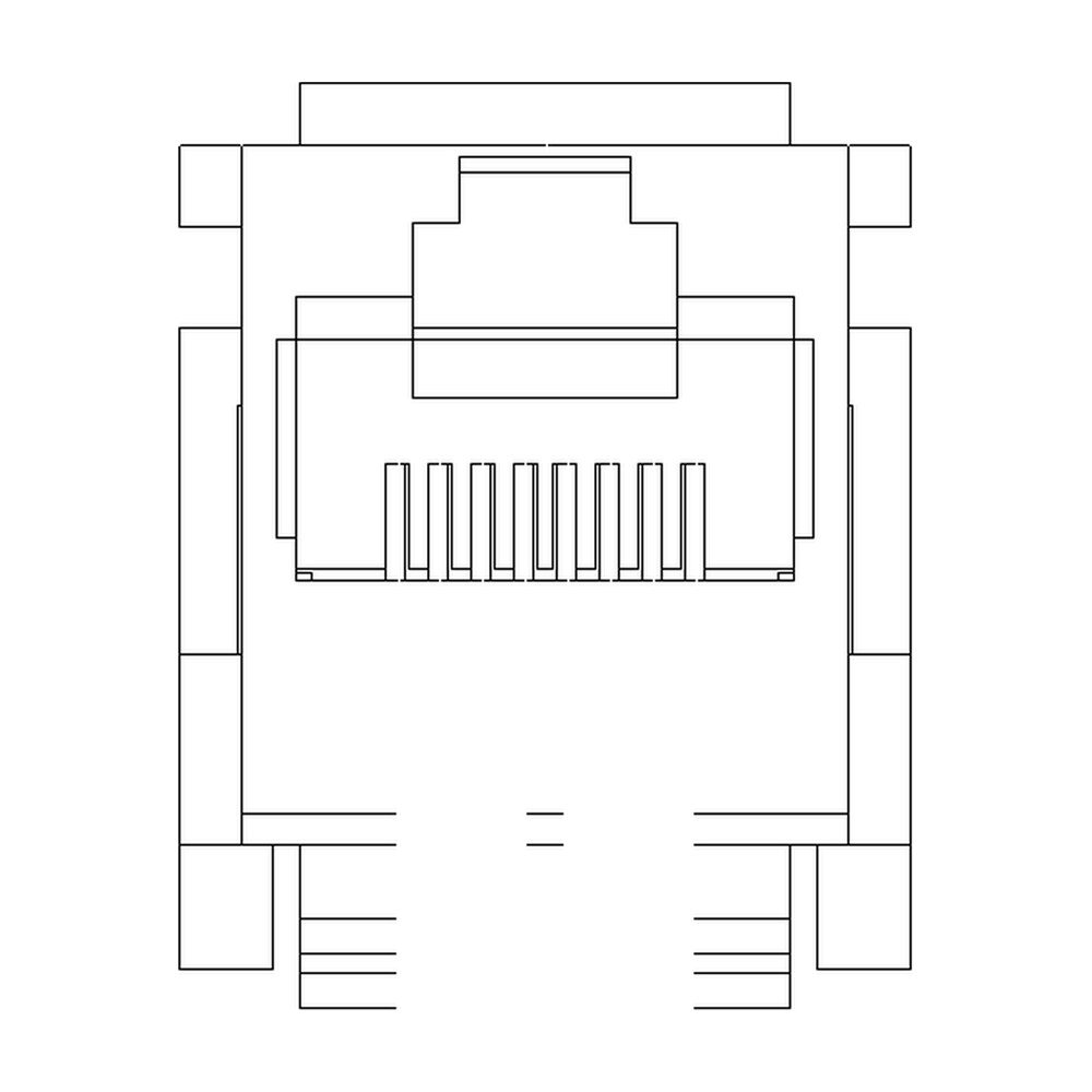 MR-NET-06 Keystone Jack