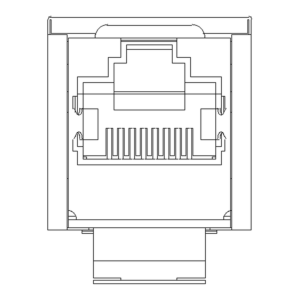 MR-NET-07 Keystone Jack, Shielded