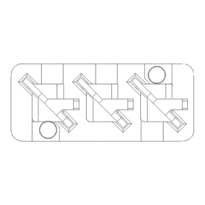 MR-NET-31-A(3,5.08) IDC Terminal Block, 3 Pole, 5.08 mm Pitch