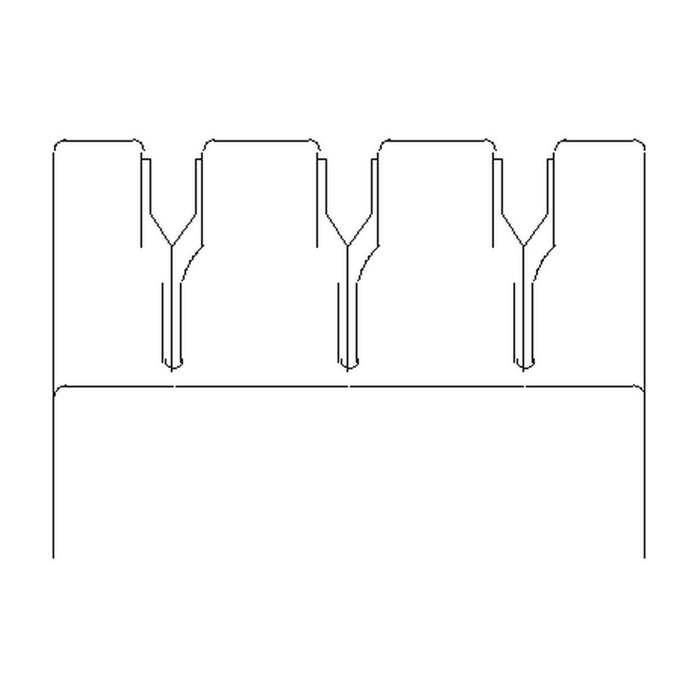 MR-NET-31-A IDC Terminal Block, 3 Pole, 5.08 mm Pitch