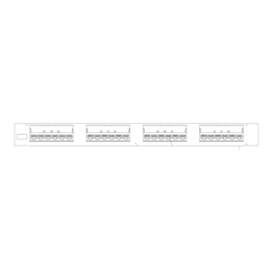 MR-NET-43-A 24 Port Patch Panel