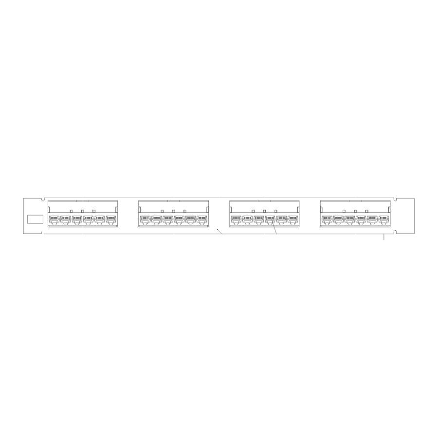 MR-NET-43-A 24 Port Patch Panel