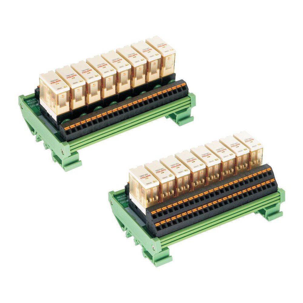 MR-OMZA DIN-Rail Relay Output Module, 1 to 16 Relays