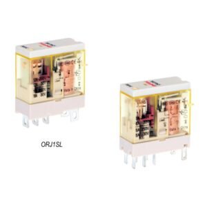 MR-ORJ Slim Plug-In Relay, 1 or 2 Changeover, 12 A / 8 A, LED