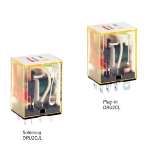 MR-ORU2C Plug-In Relay, 2 Changeover, 10 A, LED