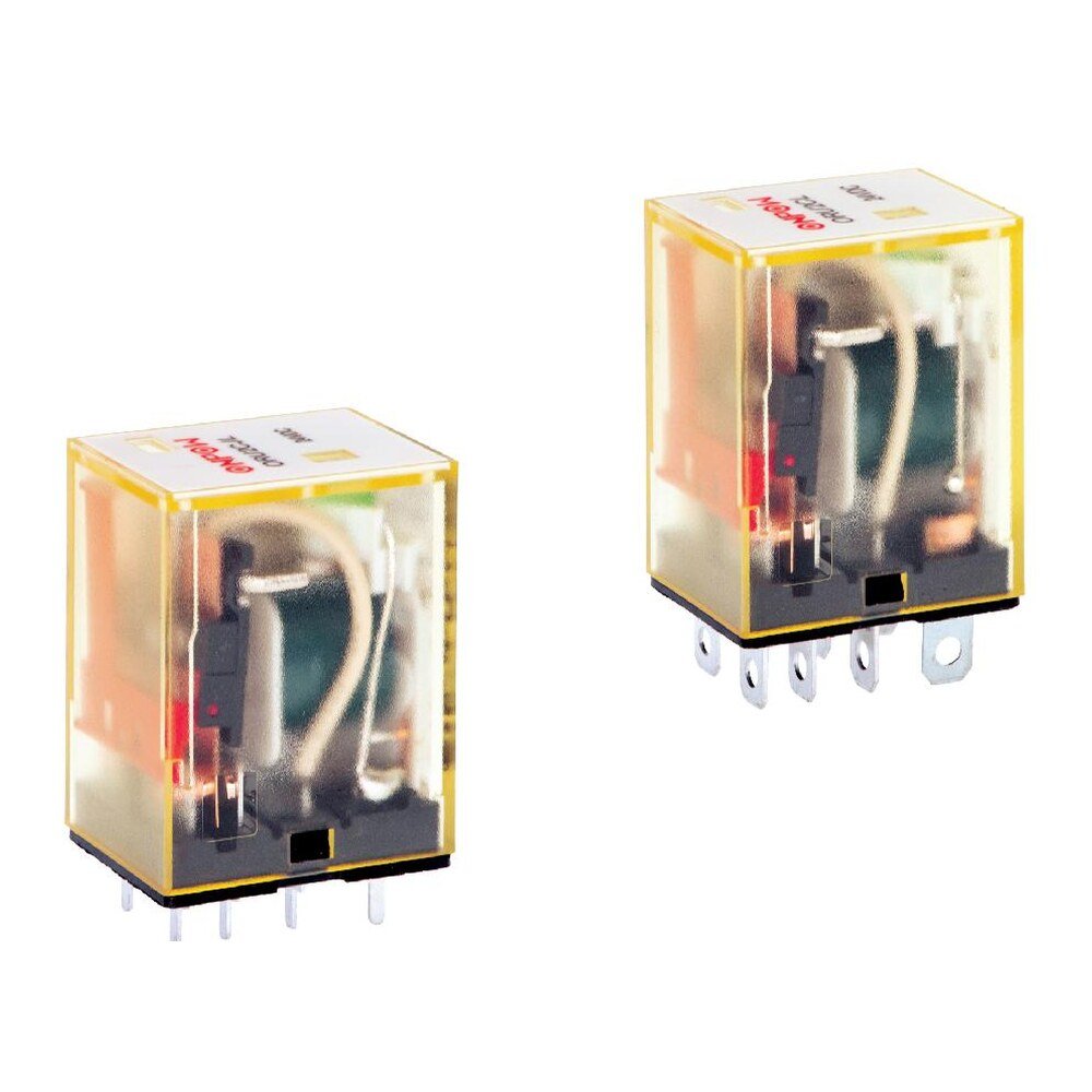 MR-ORU2C Plug-In Relay, 2 Changeover, 10 A, LED