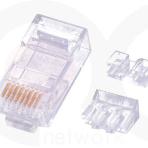 MR-PG-5005 - CAT6 UTP 8P8C Plug Spec:3Fork, 1.10mm Bore Diameter