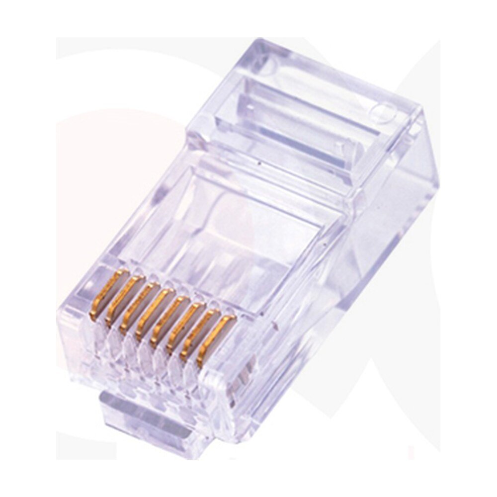 MR-PG-5008 — CAT5E UTP 6P2C Plug Spec:3Fork, 1.10mm Bore Diameter