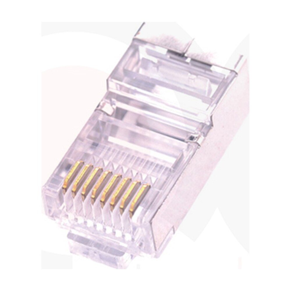 MR-PG-5010 — CAT6 FTP 8P8C Plug Spec:3 Fork, 1.00mm Bore Diameter