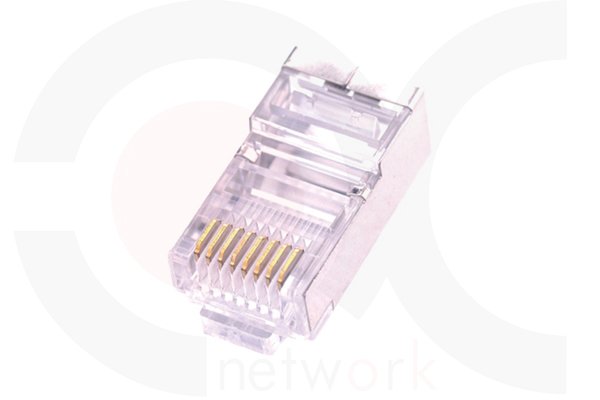 MR-PG-5010 — CAT6 FTP 8P8C Plug Spec:3 Fork, 1.00mm Bore Diameter