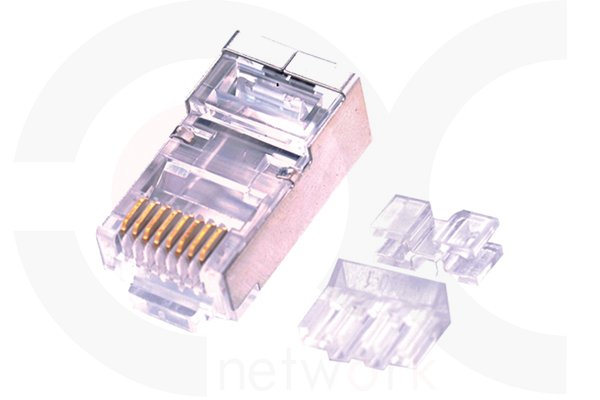 MR-PG-5012 — CAT6 FTP 8P8C Plug Spec:3Fork, 1.10mm Bore Diameter