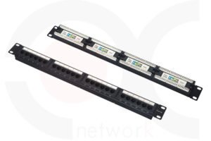 MR-PP-3011 — 19 Inch 1U 24 Ports UTP Patch Panel