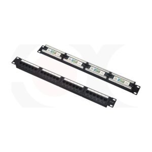 MR-PP-3011 - 19 Inch 1U 24 Ports UTP Patch Panel