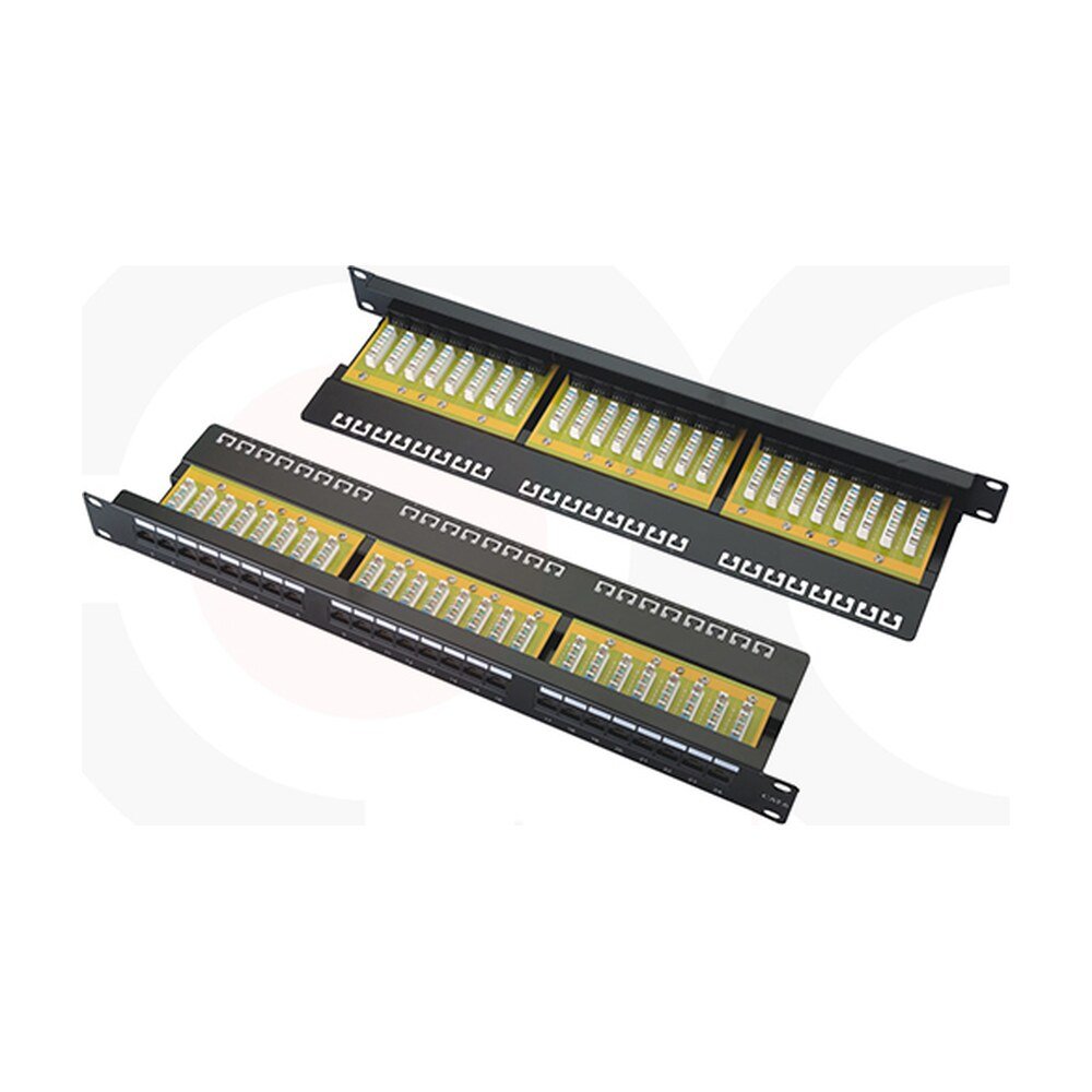 MR-PP-3014 — 19 Inch 1U 24 Ports UTP Patch Panel