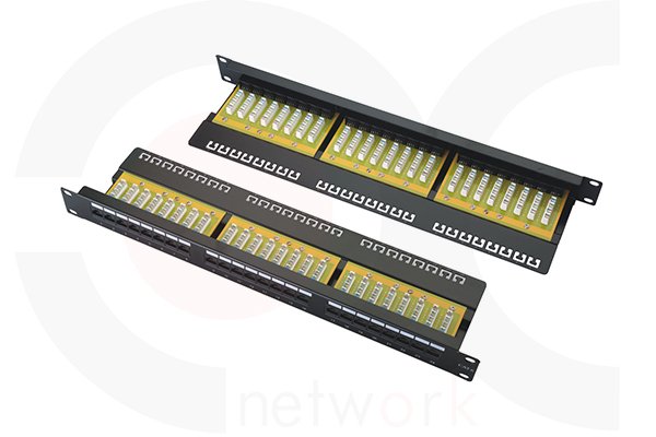 MR-PP-3014 — 19 Inch 1U 24 Ports UTP Patch Panel