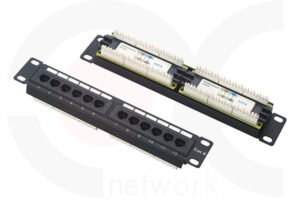 MR-PP-3015 — 10 Inch 1U 12 Ports UTP Patch Panel