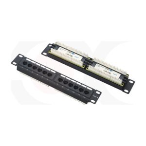 MR-PP-3015 - 10 Inch 1U 12 Ports UTP Patch Panel