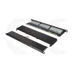 MR-PP-3019 - 19 Inch 0.5U 24 Ports STP Patch Panel