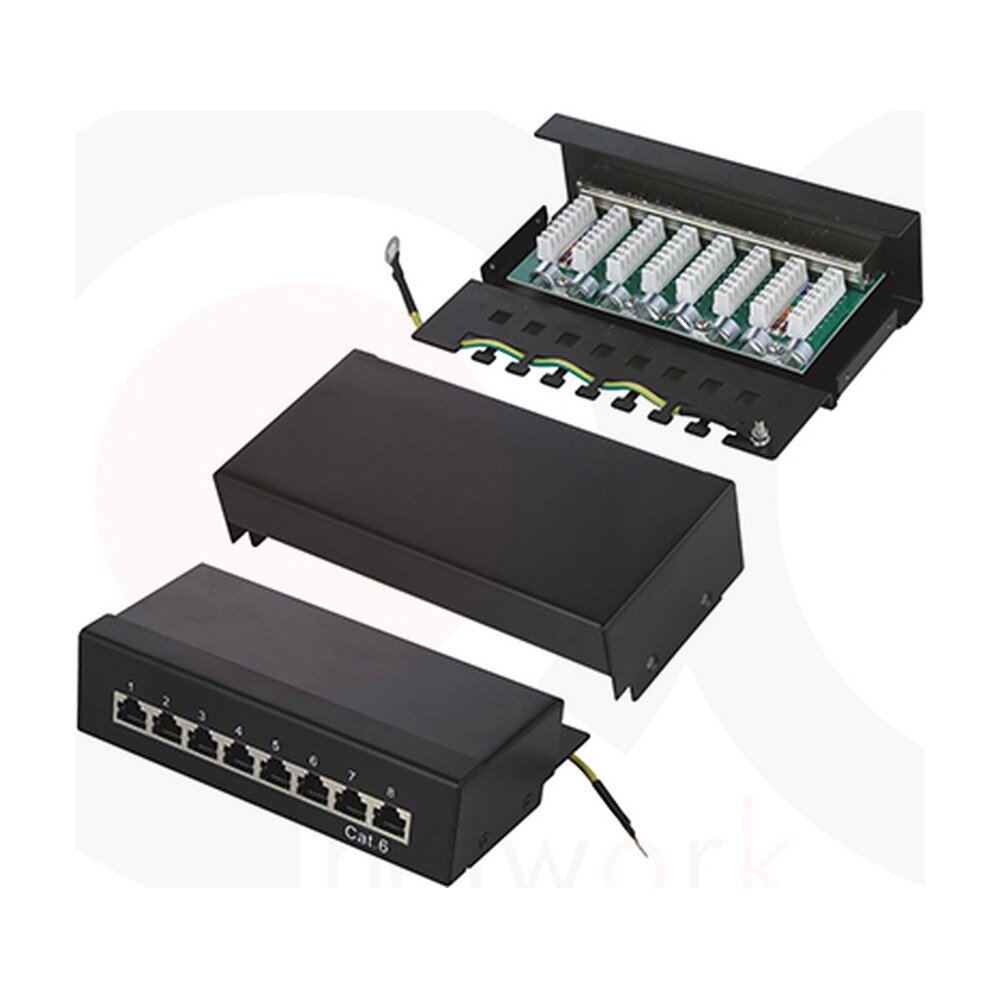 MR-PP-3021 — 8 Ports STP Patch Panel
