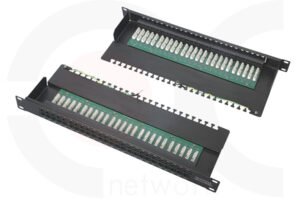 MR-PP-3024 - 19 Inch 1U 50 Ports Voice Patch Panel