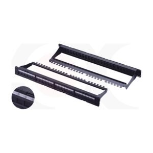 MR-PP-3028 - 19 Inch 1U 24 Ports UTP Blank Patch Panel With Shutter