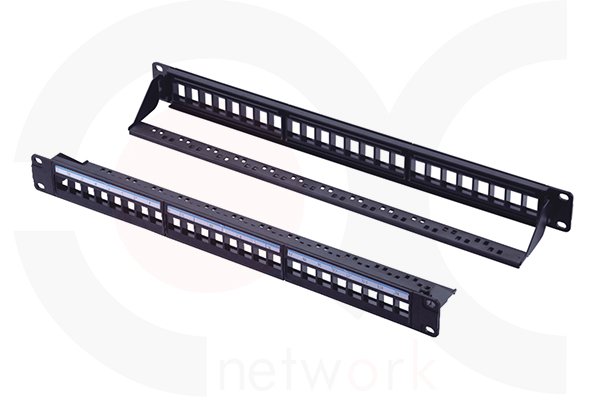 MR-PP-3029 — 19 Inch 1U 24 Ports UTP Blank Patch Panel