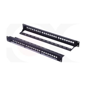 MR-PP-3030 - 19 Inch 1U 24 Ports UTP Blank Patch Panel