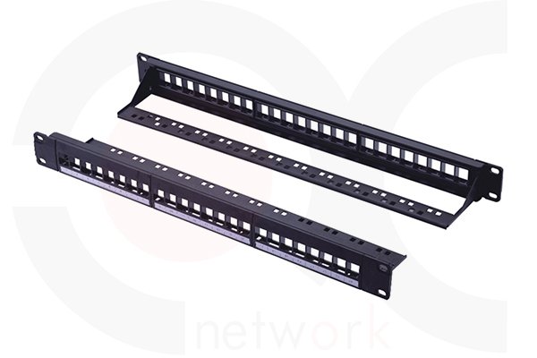 MR-PP-3030 — 19 Inch 1U 24 Ports UTP Blank Patch Panel