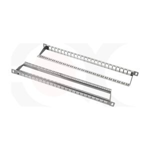 MR-PP-3035 - 19 Inch 0.5U 24 Ports STP/UTP Blank Patch Panel