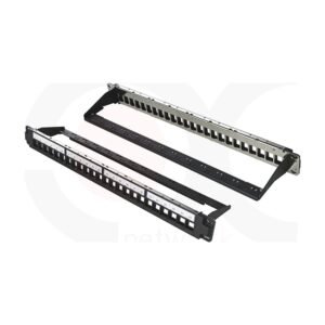 MR-PP-3036 - 19 Inch 1U 24 Ports STP/UTP Blank Patch Panel