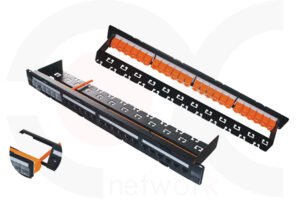 MR-PP-3038 - 19 Inch 1U 24 Ports UTP Blank Patch Panel