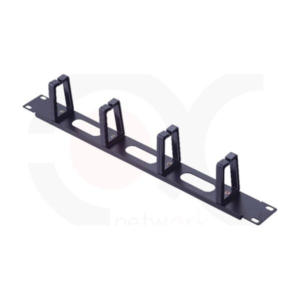 MR-PP-3102 — 19 Inch 1U Cable Management With 5pcs Plastic Ring
